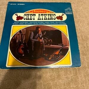 Chet Atkins, My Favorite Guitars vintage vinyl record from 1965